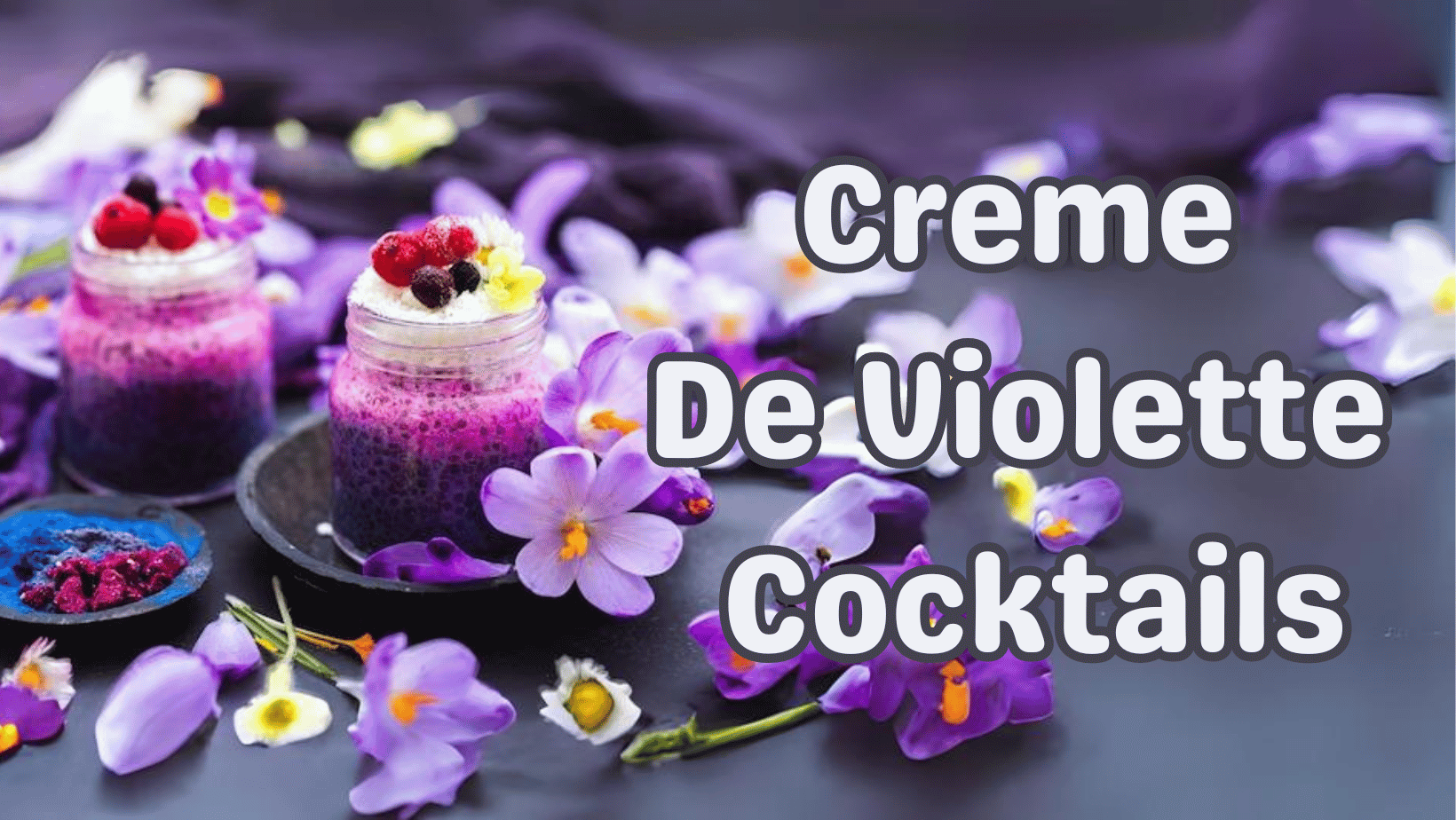 Easy Creme De Violette Cocktails ALL INFO PROVIDER